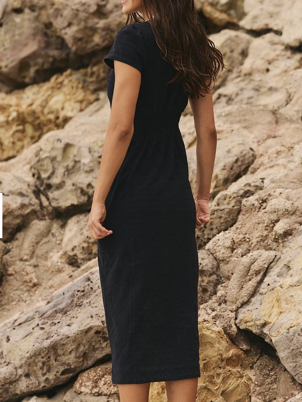 Free People New in Town Midi Dress